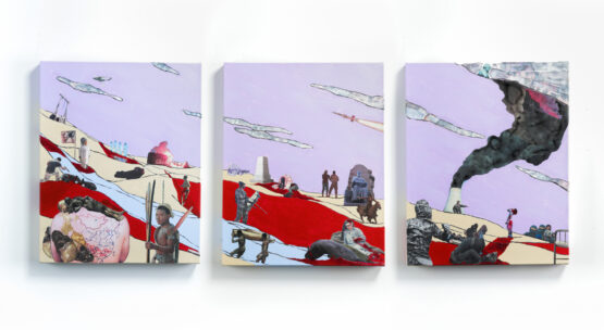 "Doctrine of Discovery" (triptych)