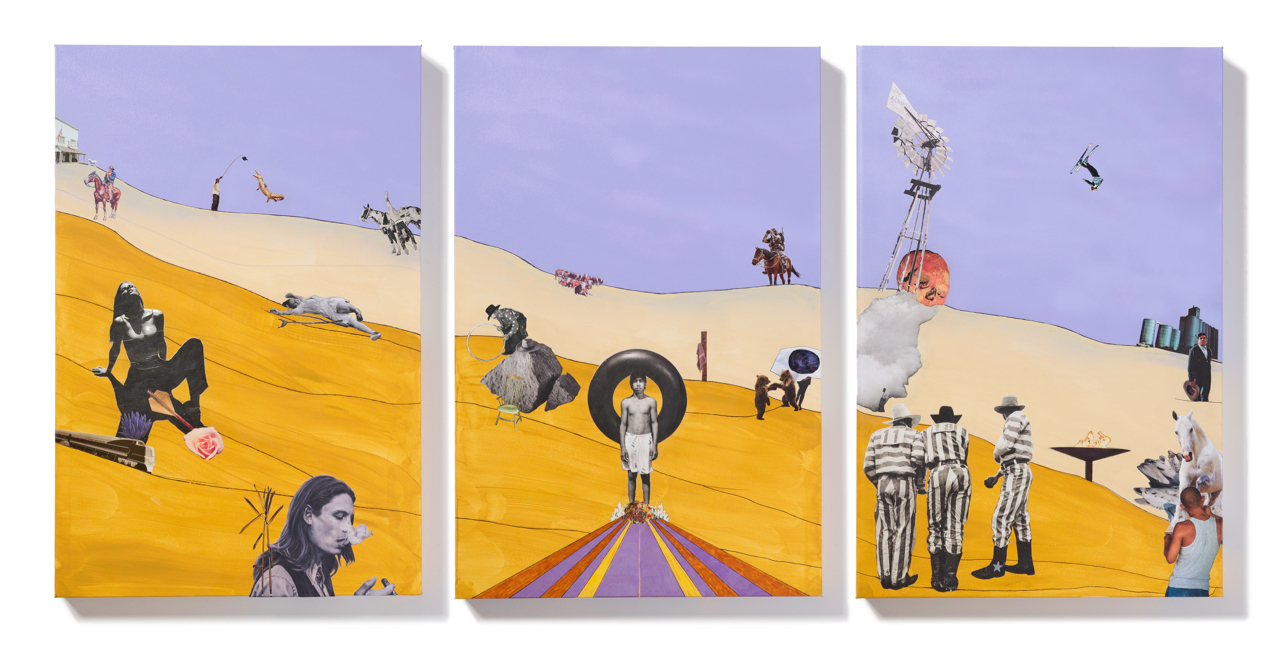Train Dreams, 72x36x2.5