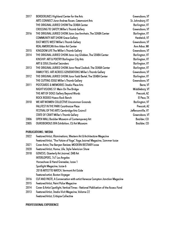 Vanessa Compton CV 2024 for mobile page 3
