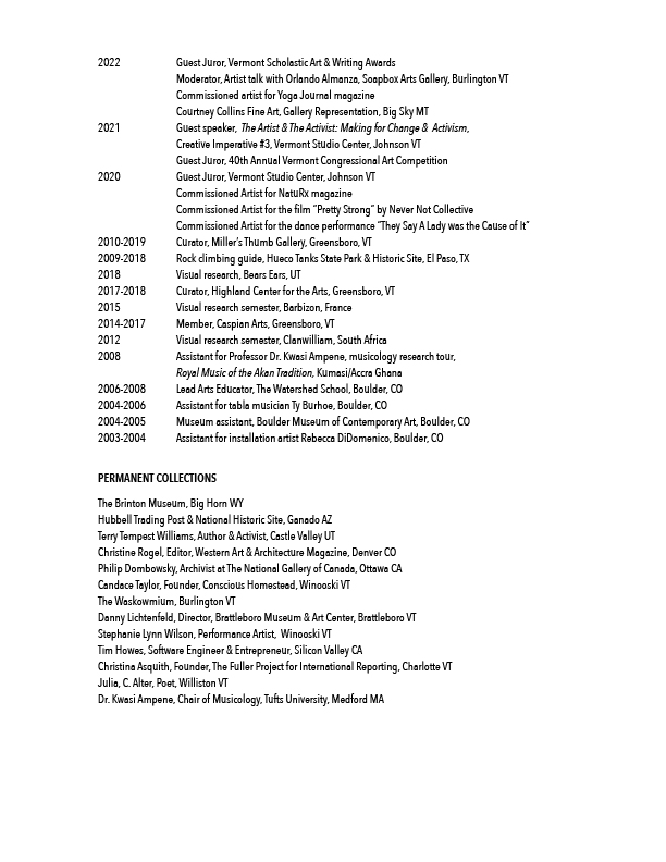 Vanessa Compton CV 2024 for mobile page 4