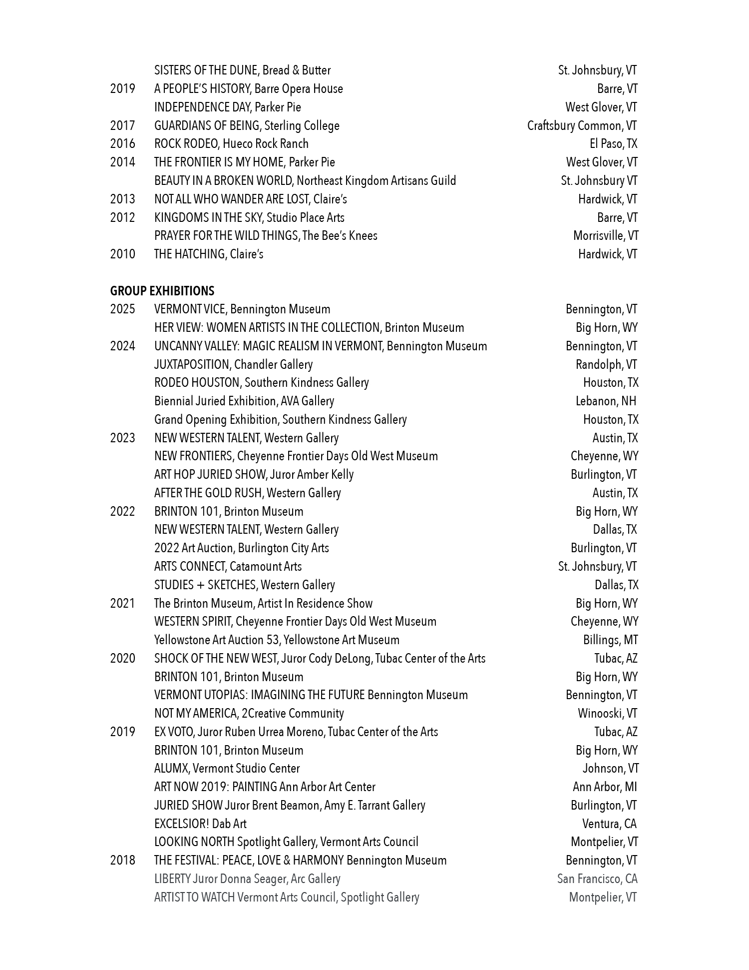 Vanessa Compton CV 2025 for mobile page 2