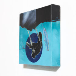 Boyhood, 8 x 8 x 2", detail 2 – SOLD Boyhood, 8 x 8 x 2", detail 2 – SOLD