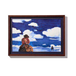 Brothers In Arms, collaboration with George Middleton, 15 x 21 x 2" – SOLD
