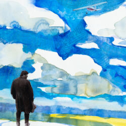 Education of a Wandering Man, 12 x 15 x 2", crop, collaboration with George Middleton Education of a Wandering Man, 12 x 15 x 2", crop, collaboration with George Middleton