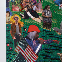 I, Coyote, Still Wonder (detail 9) – SOLD