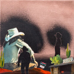 If My Dreams Had A Place, 8 x 8 x 2" – SOLD