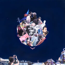 LOVE PLANET, 48" x 48" x 2"