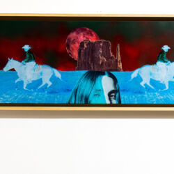Let's See What Love Will Come To Meet Us, 14 x 38 x 3"
