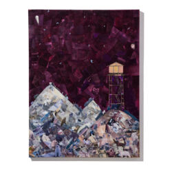 Not So Lonely The Life Of The Fire Tower Watcher, 40 x 30 x 2" – SOLD