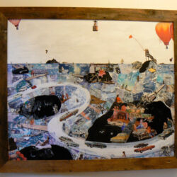 Pleasure Islands, 50 x 60" -SOLD