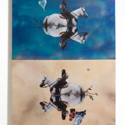 Protect the Value, 40 x 30 x 2" – SOLD Protect the Value, 40 x 30 x 2" – SOLD