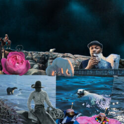 The Dark Crust of Dawn, 12 x 24 x 2", crop The Dark Crust of Dawn, 12 x 24 x 2", crop