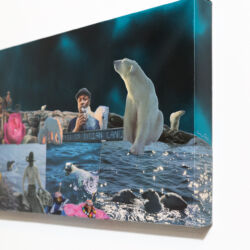 The Dark Crust of Dawn, 12 x 24 x 2", detail 3 The Dark Crust of Dawn, 12 x 24 x 2", detail 3