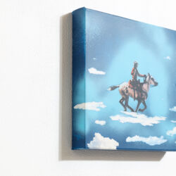 The Quickening, 10 x 10 x 2", detail 1 – SOLD The Quickening, 10 x 10 x 2", detail 1 – SOLD