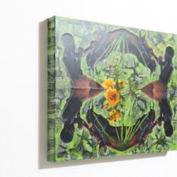 There, There Wild Spirit, 16 x 20 x 2", detail 1 There, There Wild Spirit, 16 x 20 x 2", detail 1