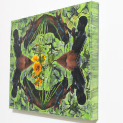 There, There Wild Spirit, 16 x 20 x 2", detail 2 There, There Wild Spirit, 16 x 20 x 2", detail 2