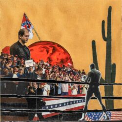 This Is America, 12x12", 2020 – SOLD