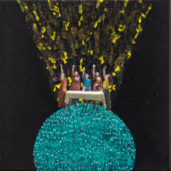 They Say A Lady was the Cause of It #2, 8x8 SOLD