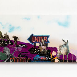 Return To Analog, 15 x 30 x 2"