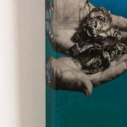 The Past, 30 x 24 x 2", an artistic collaboration with George Middleton, Detail 6